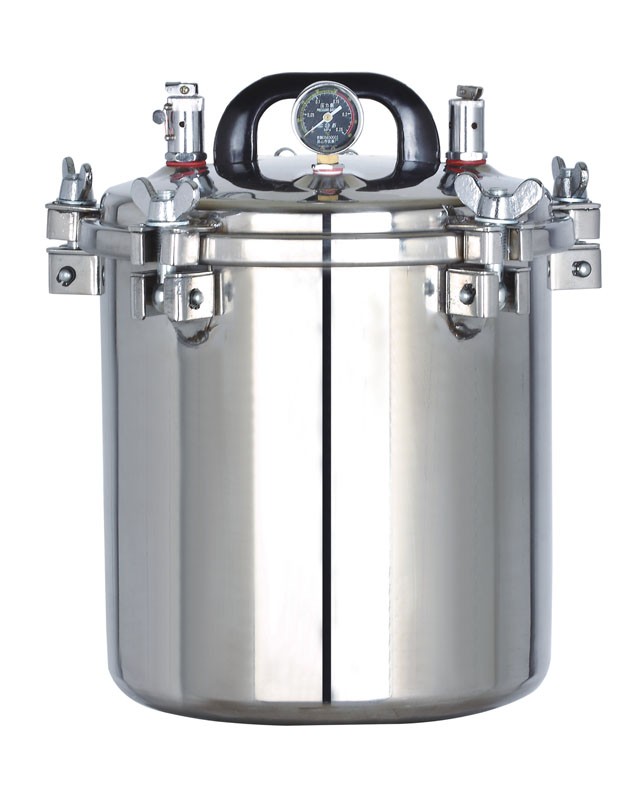 Autoclave, Portable, Aluminium, Pressure Cooker Type (Sterilizer